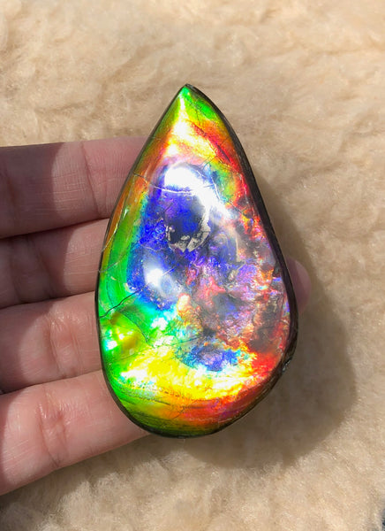 Super Rare Color! XL! 62x34x7 mm TOP Grade Natural Free Form